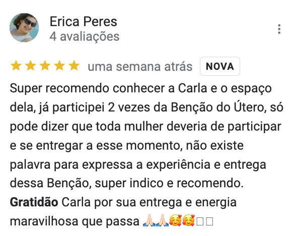 Depoimento Erica