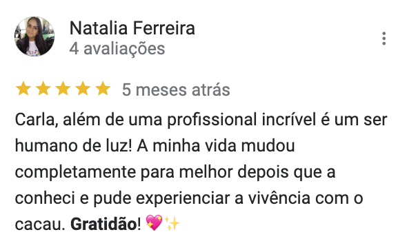 Depoimento Natalia